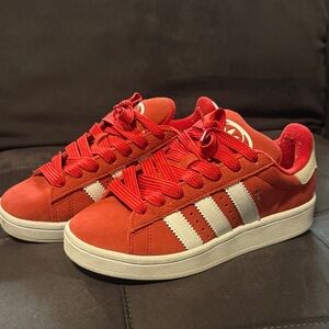 Adidas red campus